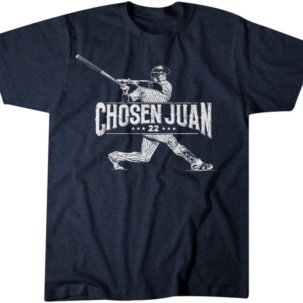 Chosen Juan Navy Vintage T-Shirt, New York Baseball
